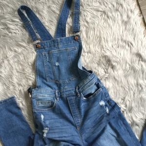 Overalls denim for women jumpsuit